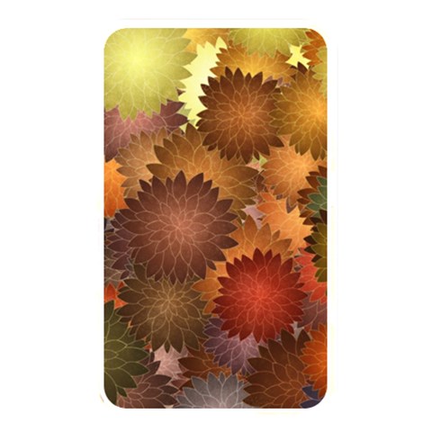 Flower Flora Decoration Pattern Drawing Floral Memory Card Reader (Rectangular) from ArtsNow.com Front