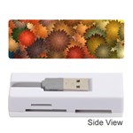 Flower Flora Decoration Pattern Drawing Floral Memory Card Reader (Stick)