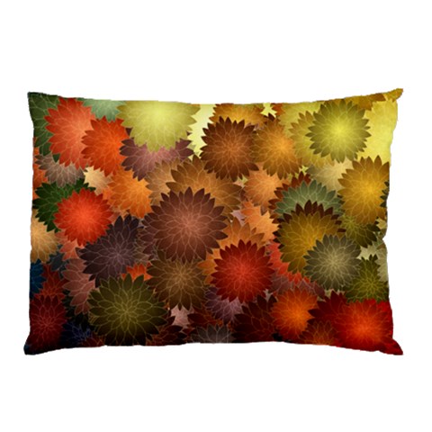 Flower Flora Decoration Pattern Drawing Floral Pillow Case (Two Sides) from ArtsNow.com Front