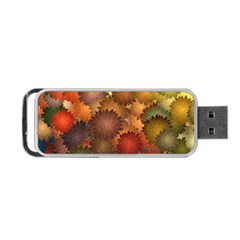 Flower Flora Decoration Pattern Drawing Floral Portable USB Flash (Two Sides) from ArtsNow.com Back