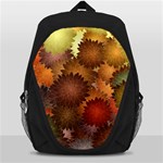 Flower Flora Decoration Pattern Drawing Floral Backpack Bag