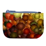 Flower Flora Decoration Pattern Drawing Floral Large Coin Purse