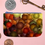 Flower Flora Decoration Pattern Drawing Floral Large Coin Purse