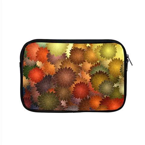 Flower Flora Decoration Pattern Drawing Floral Apple MacBook Pro 15  Zipper Case from ArtsNow.com Front
