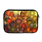 Flower Flora Decoration Pattern Drawing Floral Apple MacBook Pro 17  Zipper Case