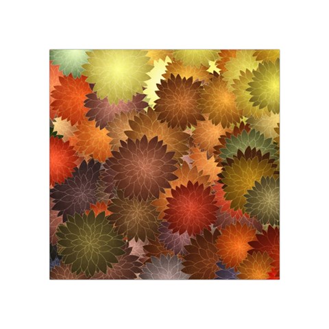 Flower Flora Decoration Pattern Drawing Floral Square Tapestry (Small) from ArtsNow.com Front