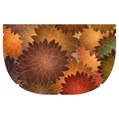 Flower Flora Decoration Pattern Drawing Floral Make Up Case (Medium) from ArtsNow.com Side Right