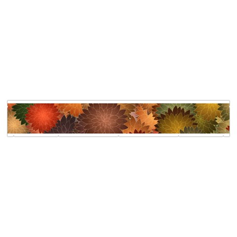 Flower Flora Decoration Pattern Drawing Floral Make Up Case (Medium) from ArtsNow.com Zipper Front