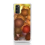 Flower Flora Decoration Pattern Drawing Floral Samsung Galaxy S20 6.2 Inch TPU UV Case