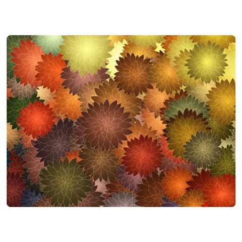 Flower Flora Decoration Pattern Drawing Floral One Side Premium Plush Fleece Blanket (Extra Small) from ArtsNow.com 40 x30  Blanket Front