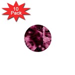 Flower Flora Decoration Pattern Drawing Leaves 1  Mini Buttons (10 pack) 