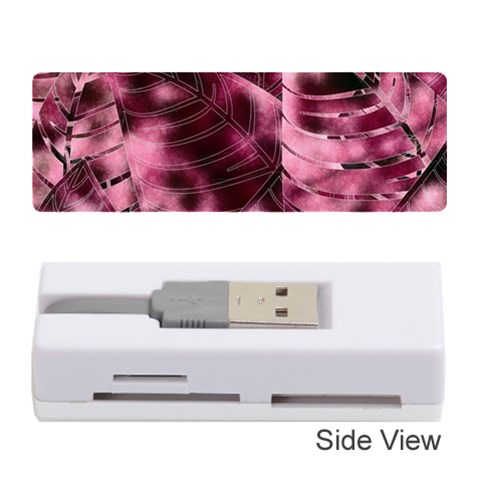 Flower Flora Decoration Pattern Drawing Leaves Memory Card Reader (Stick) from ArtsNow.com Front