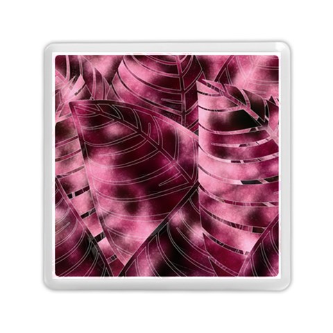 Flower Flora Decoration Pattern Drawing Leaves Memory Card Reader (Square) from ArtsNow.com Front