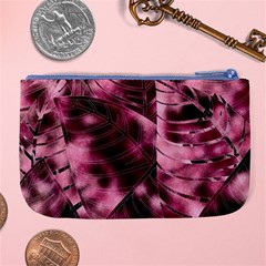 Flower Flora Decoration Pattern Drawing Leaves Large Coin Purse from ArtsNow.com Back