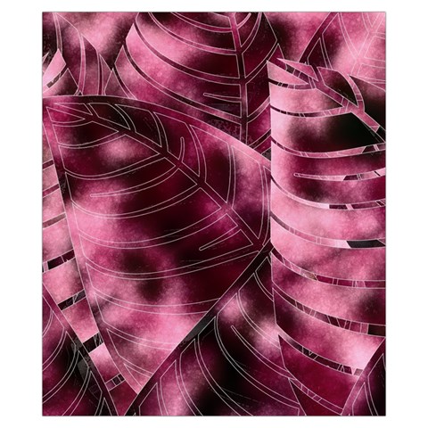 Flower Flora Decoration Pattern Drawing Leaves Drawstring Pouch (XS) from ArtsNow.com Front