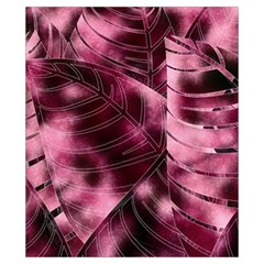 Flower Flora Decoration Pattern Drawing Leaves Drawstring Pouch (XS) from ArtsNow.com Front