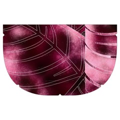 Flower Flora Decoration Pattern Drawing Leaves Make Up Case (Medium) from ArtsNow.com Side Left