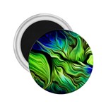 Fractal Art Pattern Abstract Fantasy Digital 2.25  Magnets