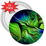 Fractal Art Pattern Abstract Fantasy Digital 3  Buttons (10 pack) 