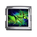 Fractal Art Pattern Abstract Fantasy Digital Mega Link Italian Charm (18mm)