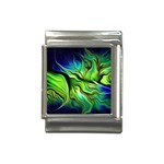 Fractal Art Pattern Abstract Fantasy Digital Italian Charm (13mm)