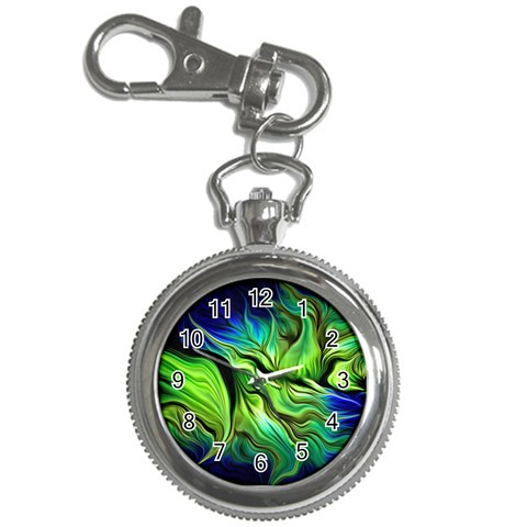 Fractal Art Pattern Abstract Fantasy Digital Key Chain Watches from ArtsNow.com Front