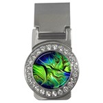 Fractal Art Pattern Abstract Fantasy Digital Money Clips (CZ) 