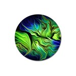 Fractal Art Pattern Abstract Fantasy Digital Magnet 3  (Round)