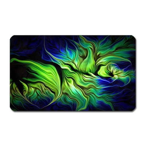 Fractal Art Pattern Abstract Fantasy Digital Magnet (Rectangular) from ArtsNow.com Front