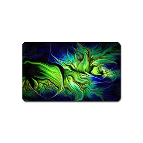 Fractal Art Pattern Abstract Fantasy Digital Magnet (Name Card) from ArtsNow.com Front