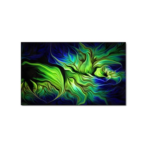 Fractal Art Pattern Abstract Fantasy Digital Sticker Rectangular (10 pack) from ArtsNow.com Front