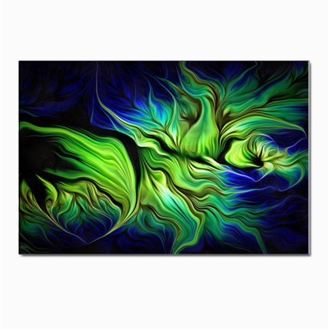 Fractal Art Pattern Abstract Fantasy Digital Postcards 5  x 7  (Pkg of 10) from ArtsNow.com Front