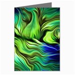 Fractal Art Pattern Abstract Fantasy Digital Greeting Cards (Pkg of 8)