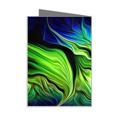 Fractal Art Pattern Abstract Fantasy Digital Mini Greeting Card from ArtsNow.com Right