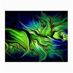 Fractal Art Pattern Abstract Fantasy Digital Small Glasses Cloth