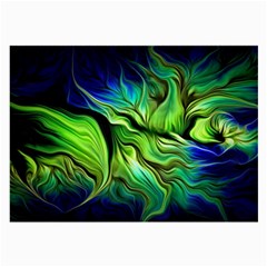 Fractal Art Pattern Abstract Fantasy Digital Large Glasses Cloth (2 Sides) from ArtsNow.com Back