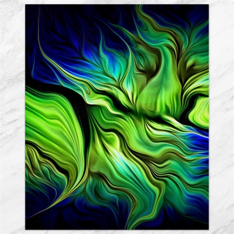 Fractal Art Pattern Abstract Fantasy Digital Canvas 11  x 14  from ArtsNow.com 10.95 x13.48  Canvas - 1
