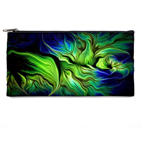 Fractal Art Pattern Abstract Fantasy Digital Pencil Case from ArtsNow.com Front