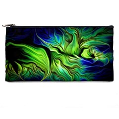 Fractal Art Pattern Abstract Fantasy Digital Pencil Case from ArtsNow.com Front