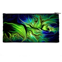 Fractal Art Pattern Abstract Fantasy Digital Pencil Case from ArtsNow.com Back