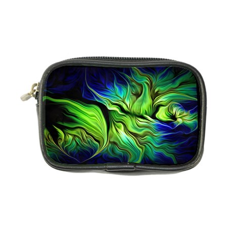 Fractal Art Pattern Abstract Fantasy Digital Coin Purse from ArtsNow.com Front