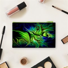 Fractal Art Pattern Abstract Fantasy Digital Cosmetic Bag (Small) from ArtsNow.com Back