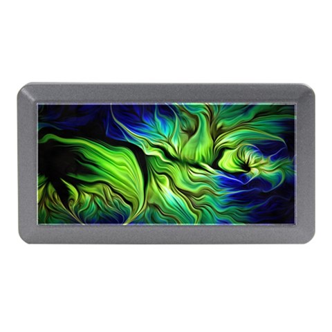 Fractal Art Pattern Abstract Fantasy Digital Memory Card Reader (Mini) from ArtsNow.com Front
