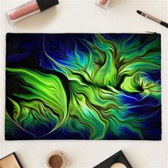 Fractal Art Pattern Abstract Fantasy Digital Cosmetic Bag (XXL) from ArtsNow.com Back