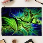 Fractal Art Pattern Abstract Fantasy Digital Cosmetic Bag (XXXL)