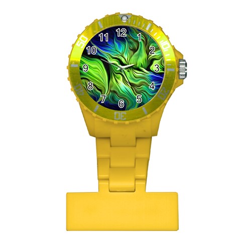Fractal Art Pattern Abstract Fantasy Digital Plastic Nurses Watch from ArtsNow.com Front