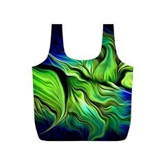 Fractal Art Pattern Abstract Fantasy Digital Full Print Recycle Bag (S) from ArtsNow.com Back