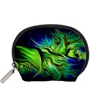 Fractal Art Pattern Abstract Fantasy Digital Accessory Pouch (Small)