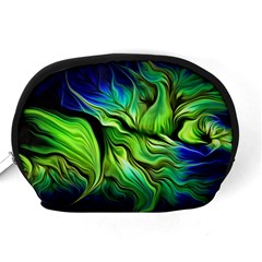 Fractal Art Pattern Abstract Fantasy Digital Accessory Pouch (Medium) from ArtsNow.com Back