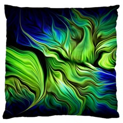 Fractal Art Pattern Abstract Fantasy Digital Standard Premium Plush Fleece Cushion Case (Two Sides) from ArtsNow.com Back